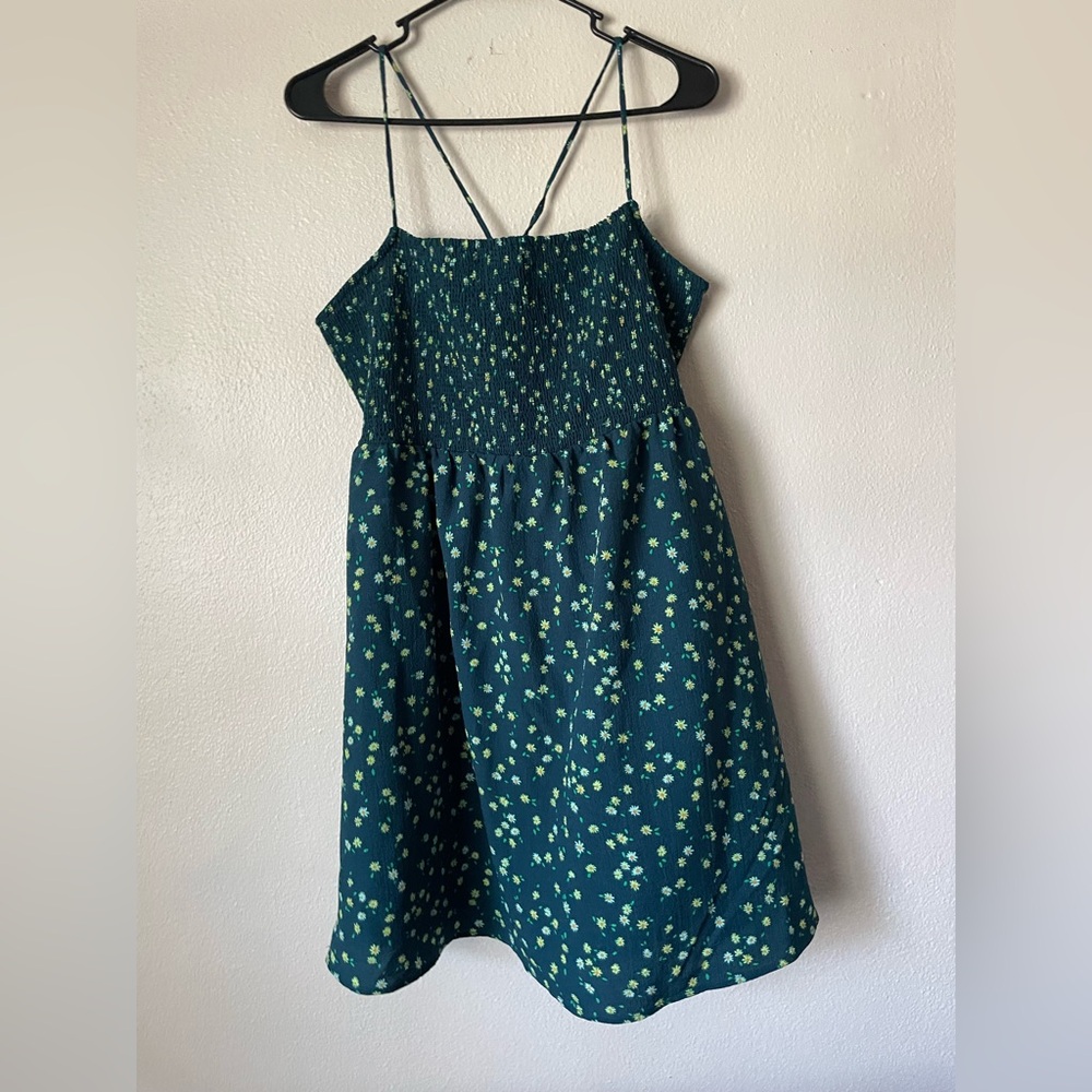 Eyeshadow Spaghetti Strap Sundress Casual